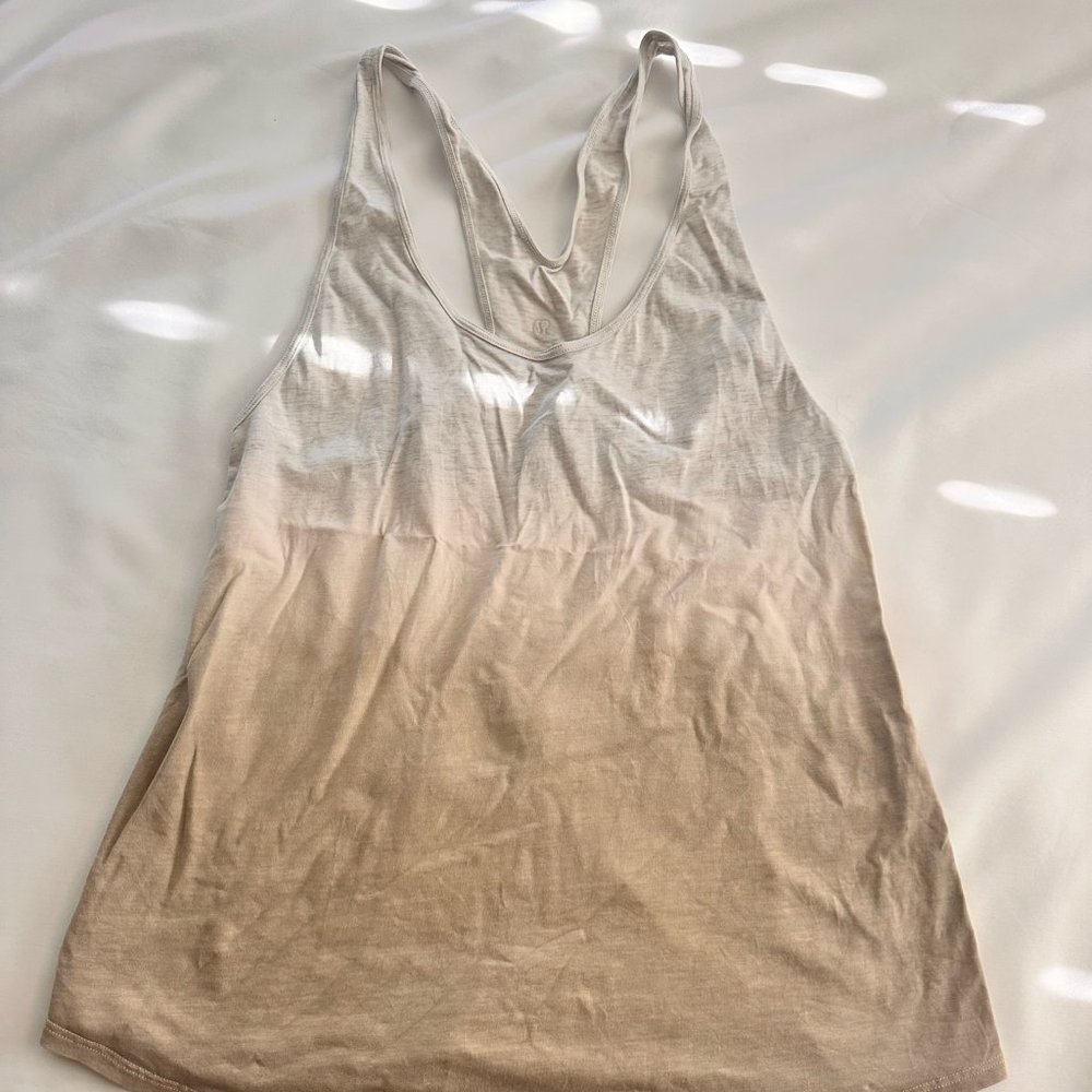 Lululemon Athletica Ombre Racerback Activewear Tank Top